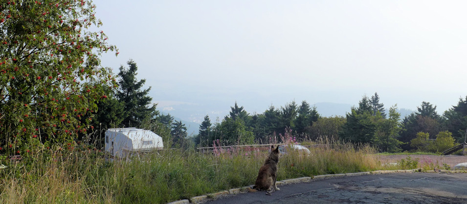 Blick vom  Groen Inselberg a