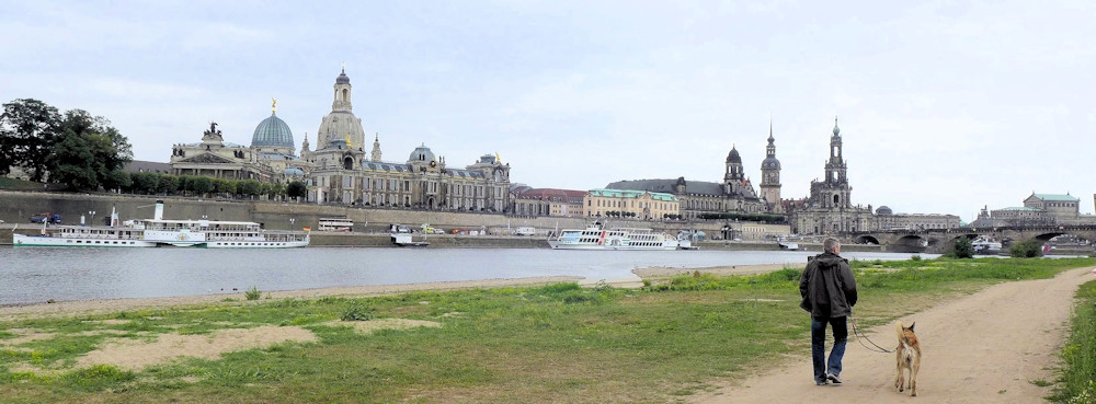 Dresden Elbufer a