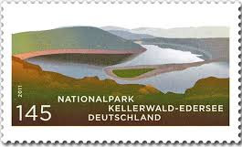 Edersee, Briefmarke a