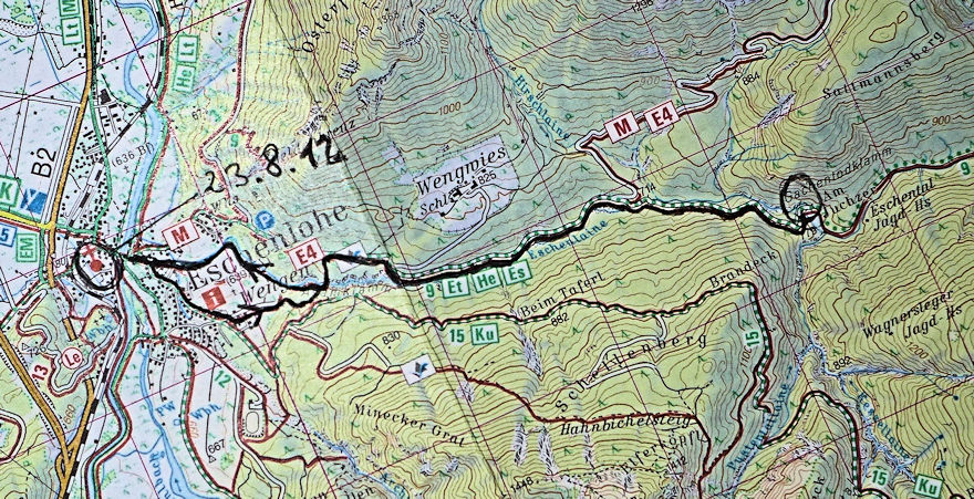 Karte Asam-Gachtodk a