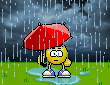 Regen Smilie