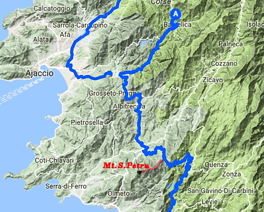 Route Bastellica - Bonifatio 1a